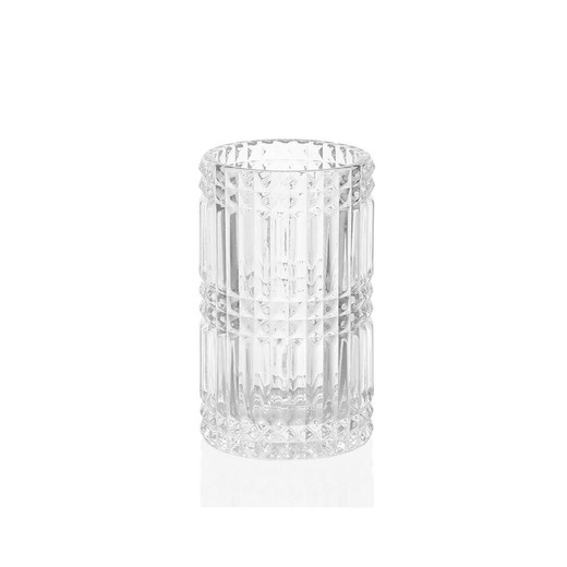 Diamond Glas Zahnbürstenhalter, Ø7x11cm