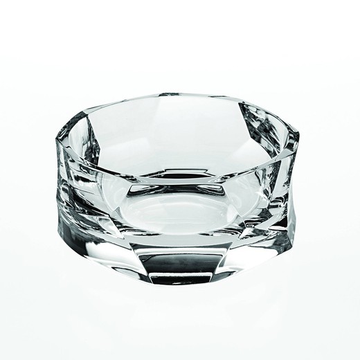Posa botellas de cristal transparente, Ø 12,6 x 5,3 cm | Mineral