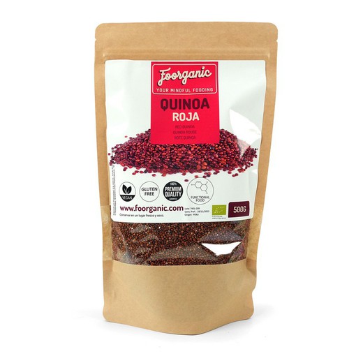 Quinoa vermelha ECO, 500 gr