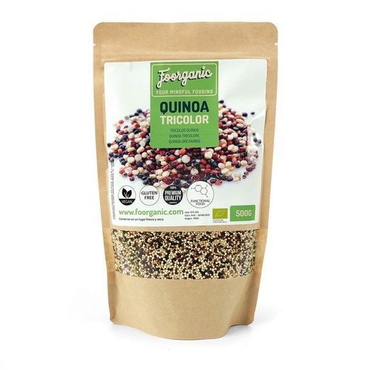 Quinoa ECO Tricolor, 500 gr