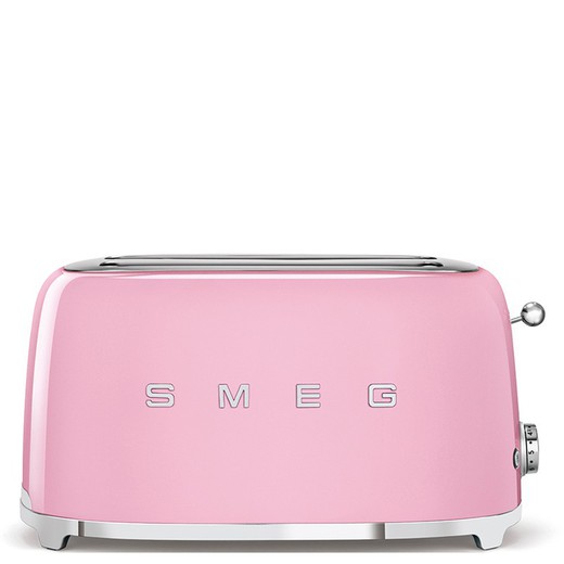 REFURBISHED TYPE A -SMEG-Toaster 4 slices pink39.4x20.8x21.5 cm