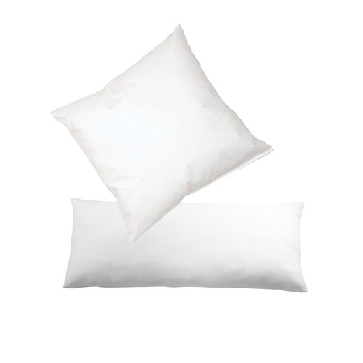 Imbottitura cuscino, 100% piume d'anatra bianche 30 x 60 cm — Qechic