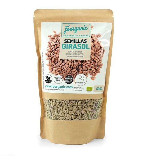 Sementes de girassol ECO, 500 gr