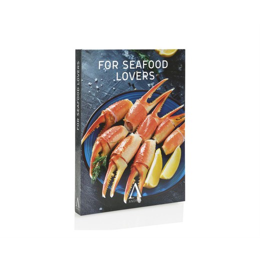 Set 10st Seafood Inox, 21x28x2,5 cm