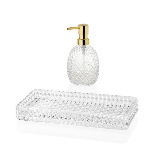 Diamond Glass Badezimmer-Set