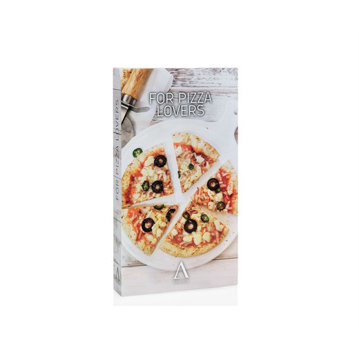 Ensemble à pizza 2P., 18x32x4 cm