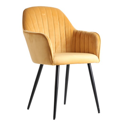 Calci chenille chair 56x56x86 cm