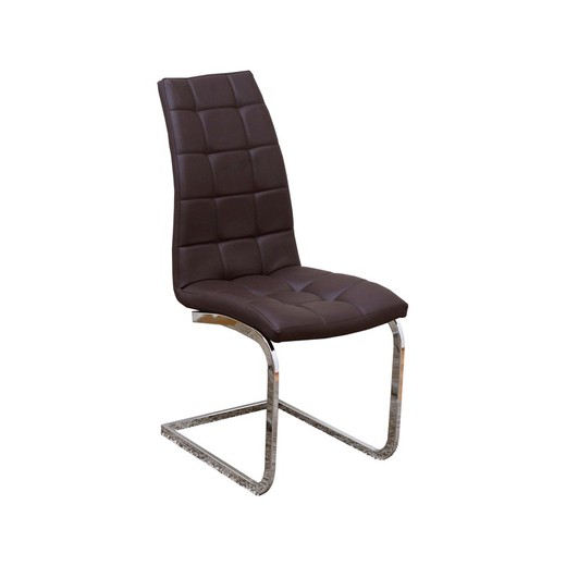 Krzesło do jadalni brązowe 43 x 62 x 98 cm