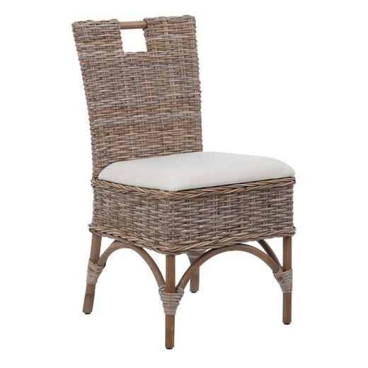 Natural Rattan Chair, 45x50x92cm