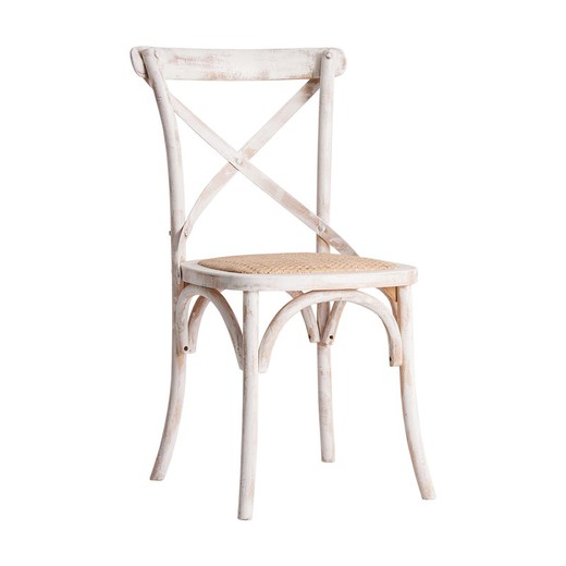 Καρέκλα Landas από φυσικό ξύλο σημύδας, 49 x 48 x 88 cm