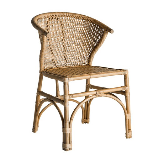 Nalles rattan chair in natural, 53 x 53 x 82 cm