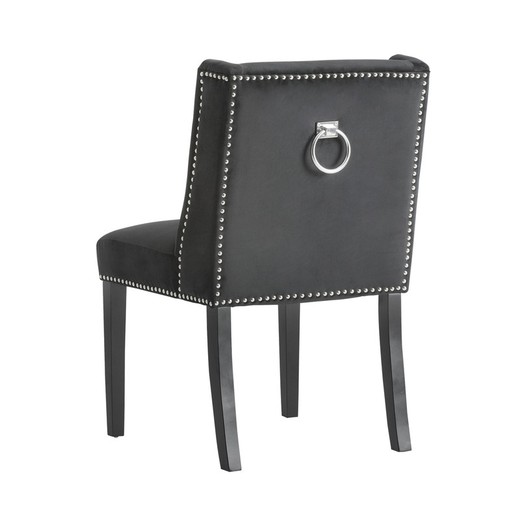 Plaue Stuhl aus naturbelassenem Kiefernholz, 52 x 60 x 88 cm