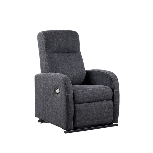 Grijze stoffen fauteuil Bali, 70 x 77 x 105 cm | RelaxTrade