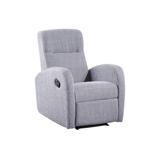 Gray Bali fabric armchair, 70 x 77 x 97 cm | Relax Home