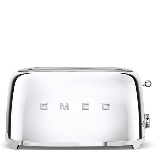 SMEG-Tostador 4 rebanadas cromado 39,4x20,8x21,5 cm