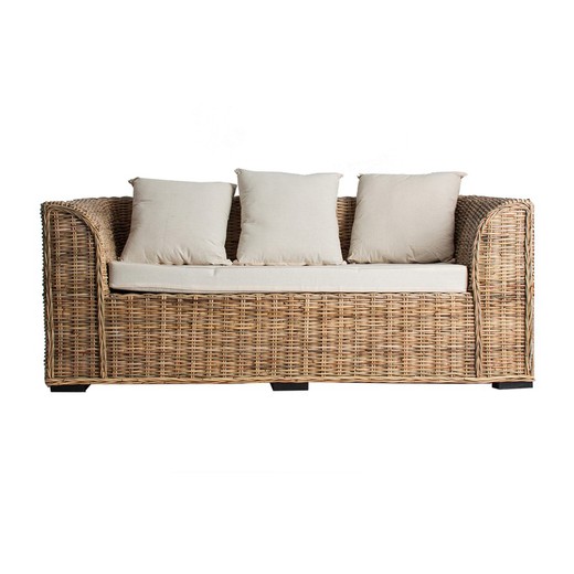 Καναπές Malta rattan, 174x80x67cm