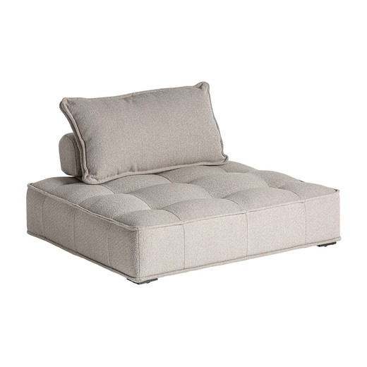 Modular fabric sofa in gray, 120 x 120 x 78 cm | Encs