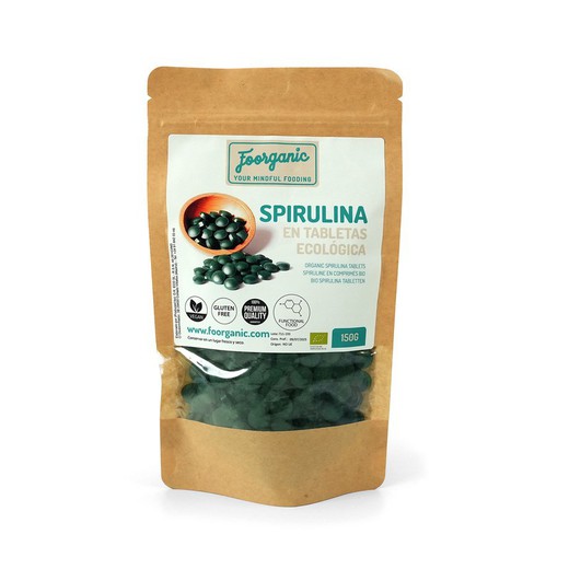 Spirulina ECO in tablets, 150 gr