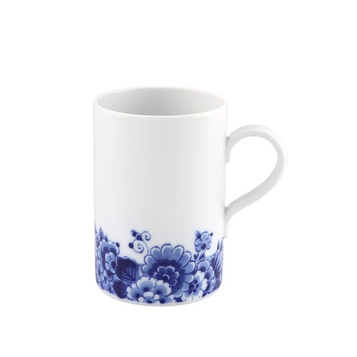 Blue and white porcelain mug, 11.3 x 11.3 x 7.8 cm | Blue Ming