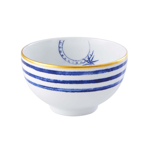Transatlântica porcelain rice bowl, Ø11x6.5 cm