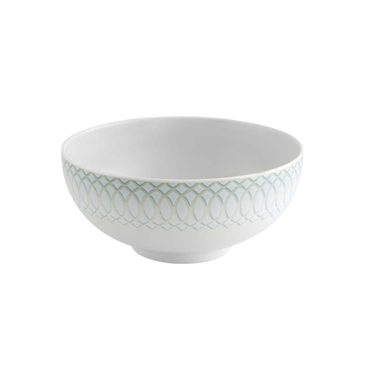 Tigela de sopa de porcelana Venezia, Ø14x6,4 cm