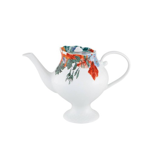 Porcelain teapot in multicolor, 30 x 16.1 x 20.3 cm | Duality