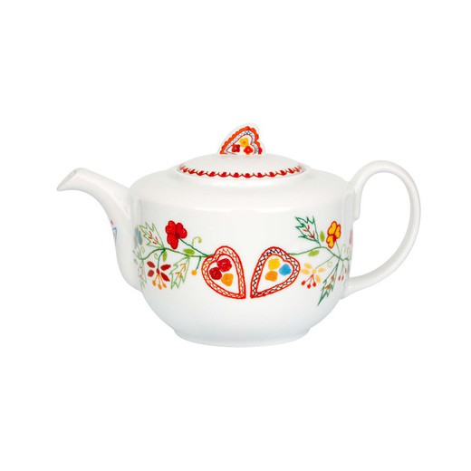 Vila Verde porcelain teapot, Ø25.8x15.3 cm