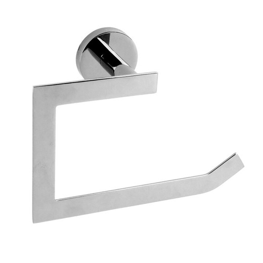 Towel ring made of silver-plated brass