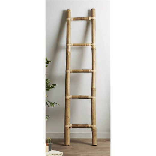 Escalera decorativa bambú 50x157 cm marrón - RETIF