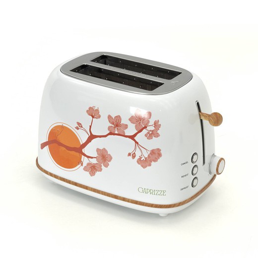 Toaster with Japanese design, 29.2 x 18 x 19 cm | kaito