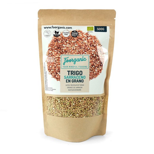 Grão de trigo sarraceno ECO, 500 gr