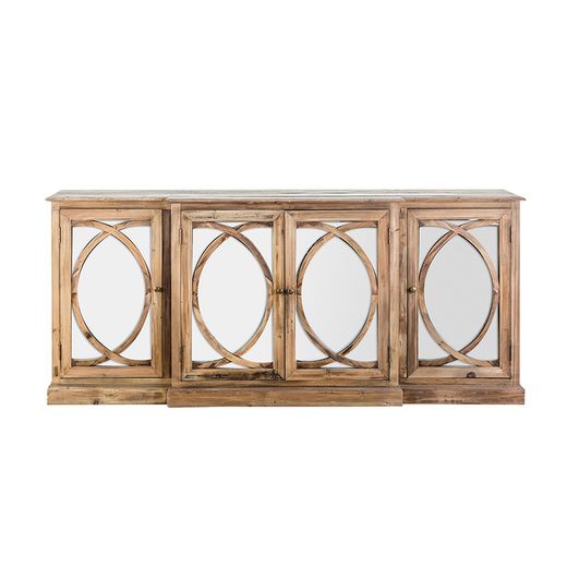 sideboard with mirror
