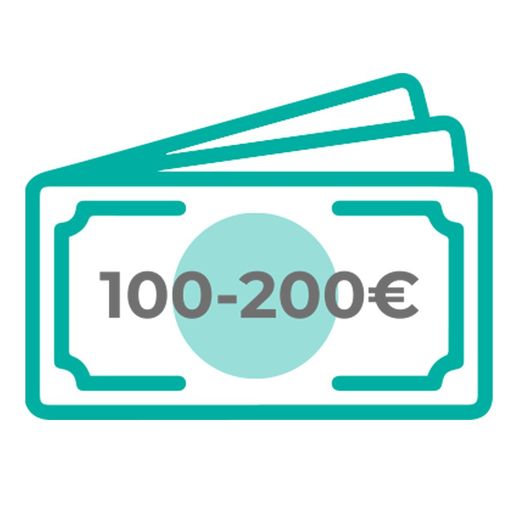 Entre 100€ y 200€