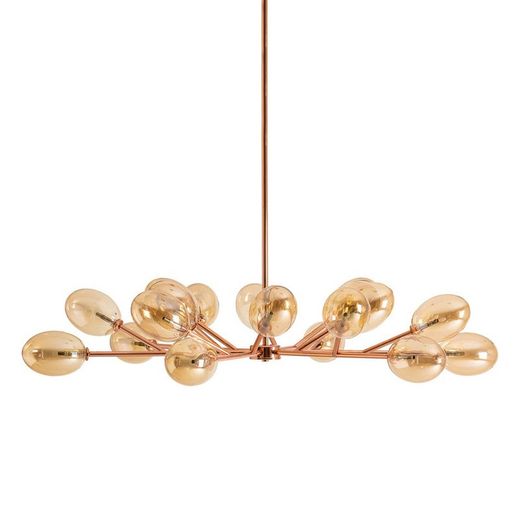 Lámparas de techo de Cristal