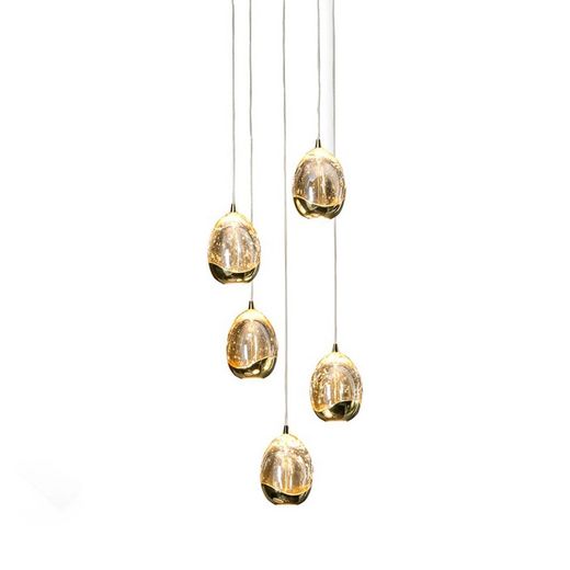 Lámparas de techo Doradas