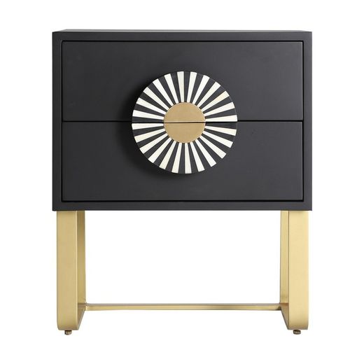 black nightstand