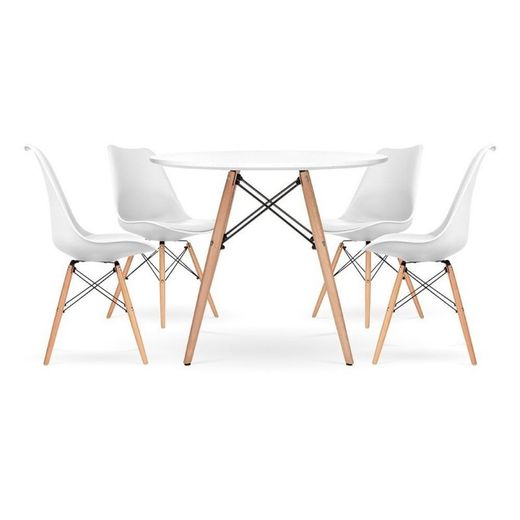 Pack of dining tables and chairs
