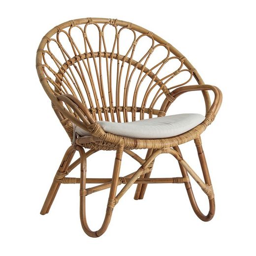 poltrona in rattan