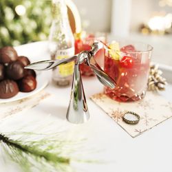 Zinc silver bottle opener, 13 x 13 x 11 cm | Tipsy