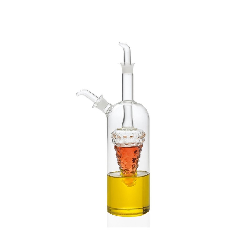 Cristal Vinagrera 125 ml NERTHUS Aceitera 6 cm 