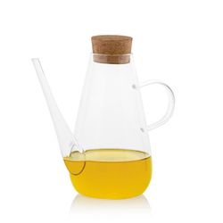 Μπουκάλι λαδιού με γυάλινο πώμα / φελλό 750ml, 20x13x15cm