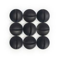 Wanddekoration aus schwarzem Metall, 71 x 10 x 71 cm