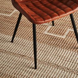 Alaia jute rug in natural, 240 x 350 x 1 cm