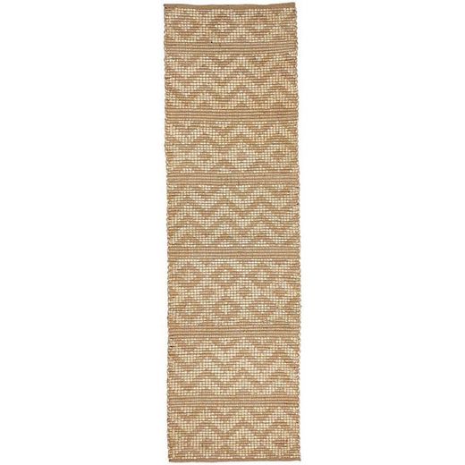 Alfombra de Yute Color Arena 70x250 cm