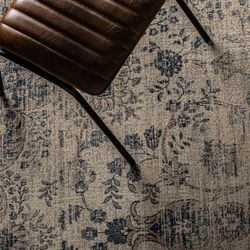 Aurora viscose rug in beige, 200 x 290 x 1 cm