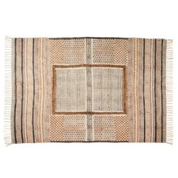 Tapis en coton multicolore, 180 x 120 cm | Azulik