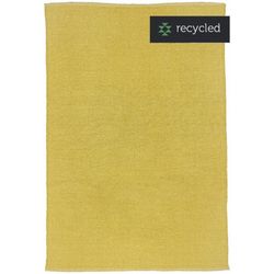 Alfombra de Algodón Reciclado Amarillo 60x90 cm