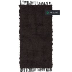 Alfombra de Lino Reciclado Marrón 70x140 cm