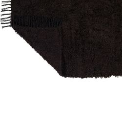Alfombra de Lino Reciclado Marrón 70x140 cm