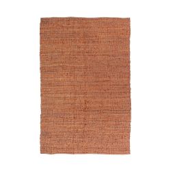 Alfombra de yute en marrón, 300 x 200 x 1 cm | Kalhid